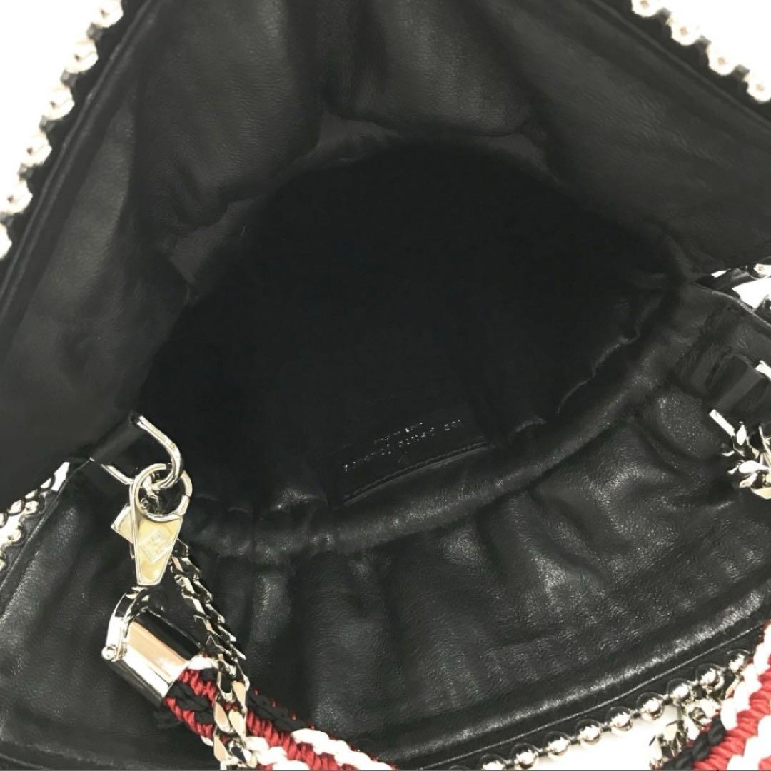 美品　les petits joueurs ショルダーバック　巾着型　ハンド