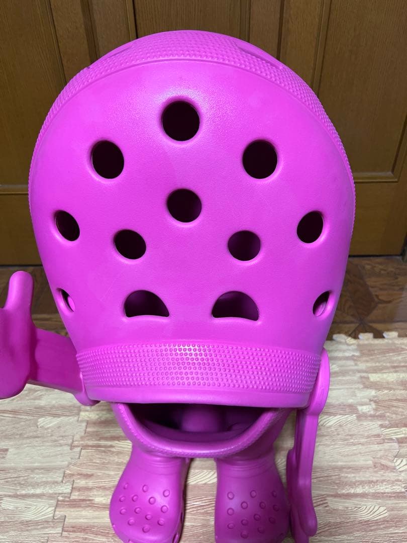 クロスライト君　クロックス　ピンク非売品　ディスプレイ　フィギュア　置物