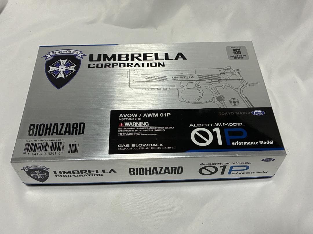 マルイ　バイオハザード　アルバート・W・モデル　０１P　ガスガン　サムライエッジ