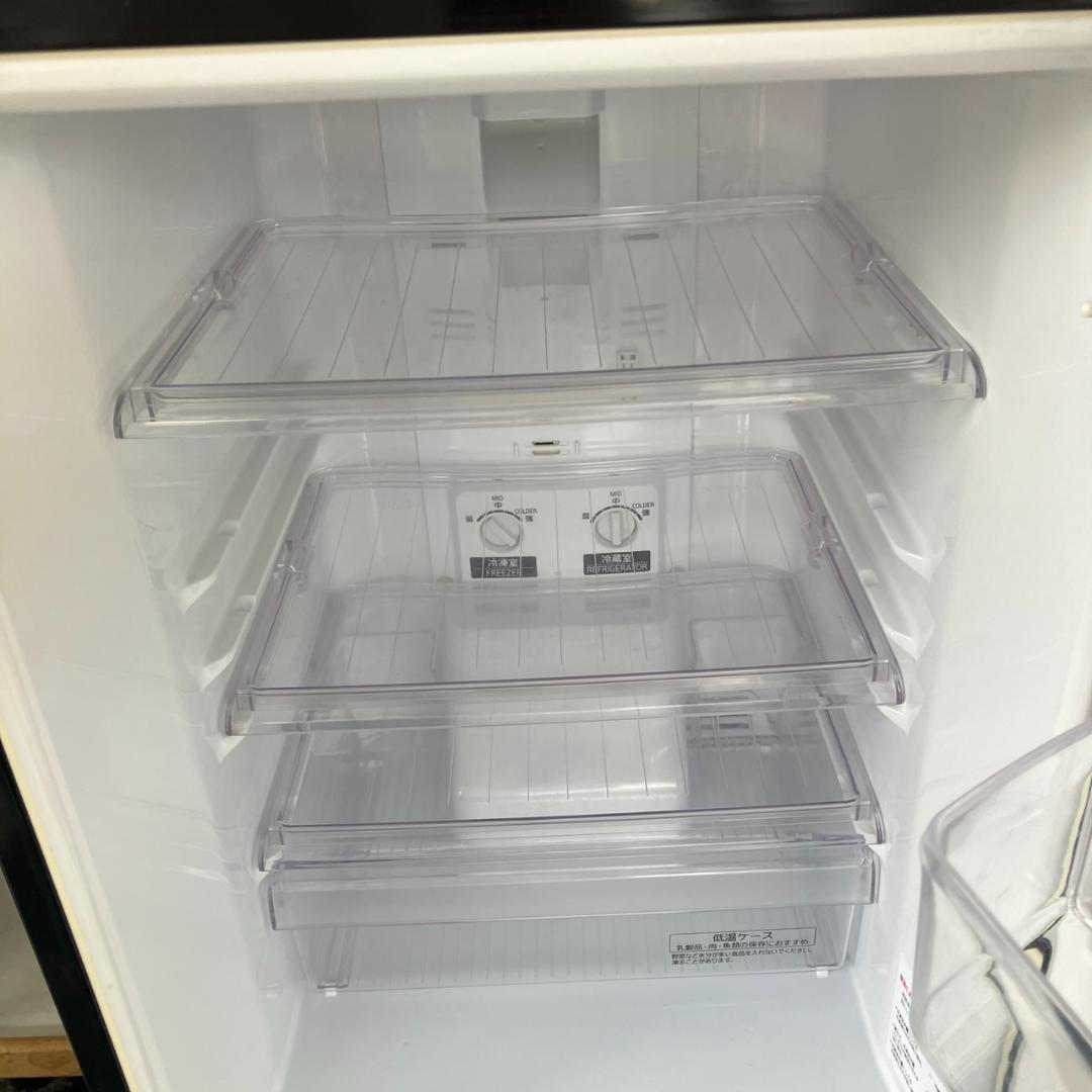 【福岡市 限定】三菱 ブラック 冷蔵庫「霜が付かない」2ドア 製氷 配達無料♬