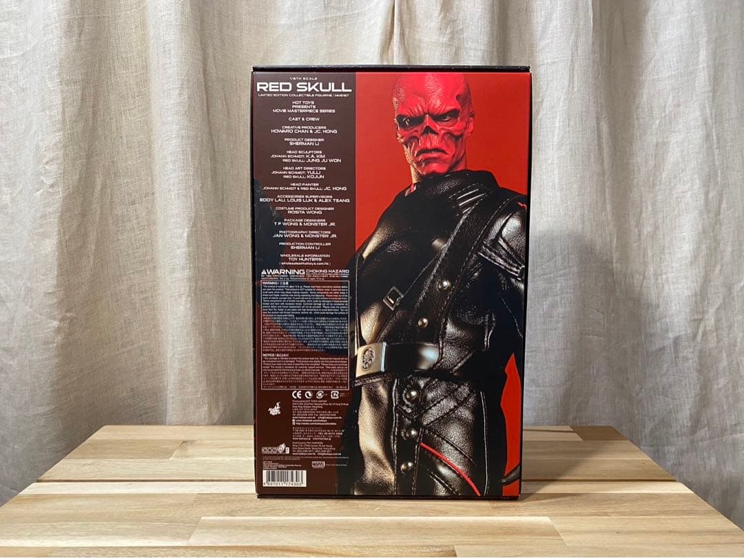 ホットトイズ ムービーマスターピース 1/6 レッドスカル FIG]レッド