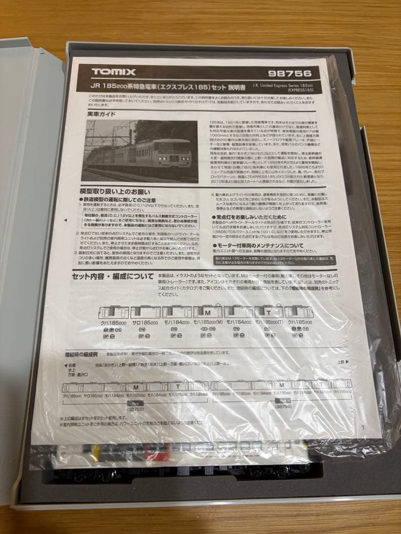 TOMIX 98756 JR 185-200系特急電車セット