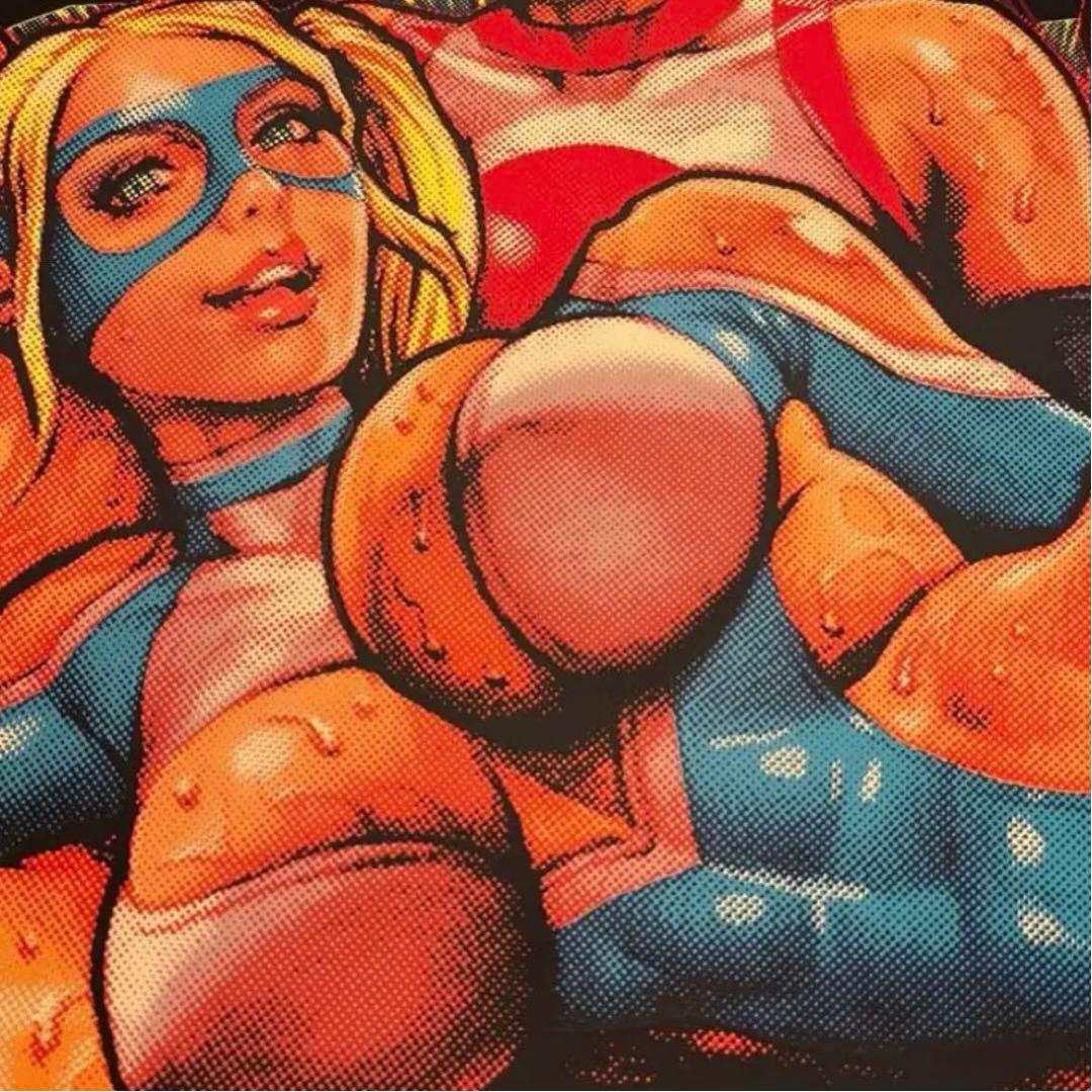 ロッキンジェリービーン ストリートファイター RAINBOW MIKA ポスター