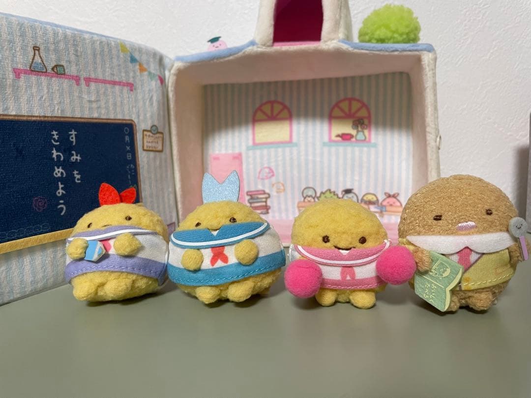 限定品】すみッコぐらし 受注 すみッコぐらし学園 シーンぬいぐるみ