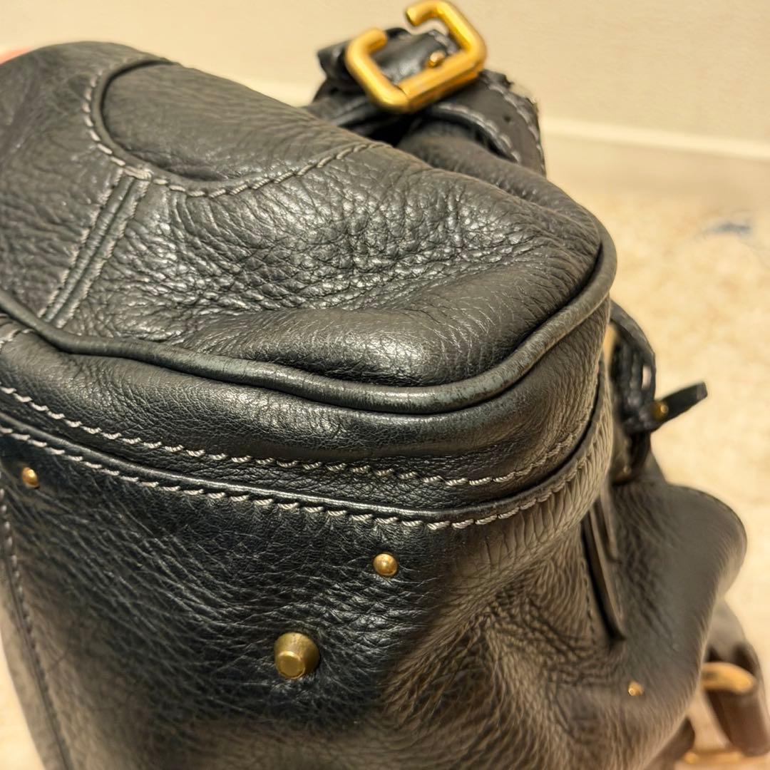 【廃盤・美品】Chloé　クロエ　パディントン　ミィディアム　ブラック　黒　人気