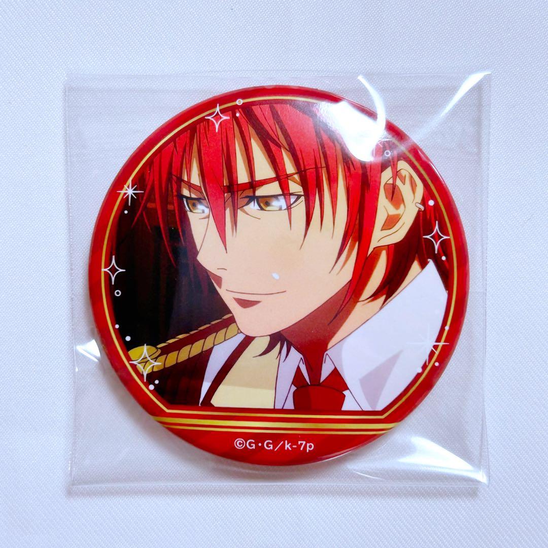 周防尊 アニメK 吠舞羅 グッズ 缶バッジ トレカ カラコレ アニカプ