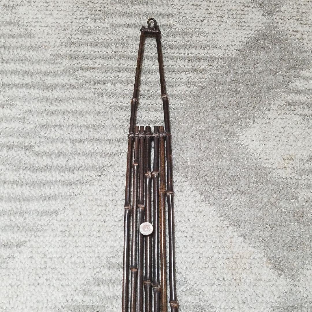 竹製の籠をかけたり短冊をかけたりするものです