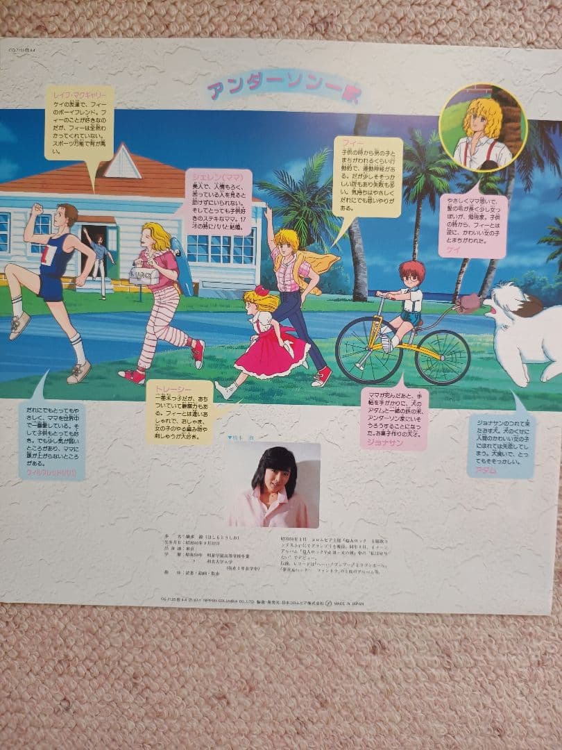 Oh!ファミリー　ＬＰ2枚　音楽集・ヒット曲集　アニメ音楽 LPレコード