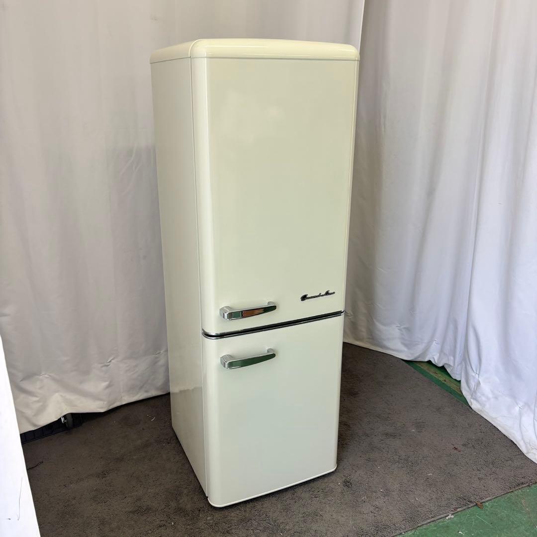 ☆568 冷蔵庫 レトロ 可愛い おしゃれ 設置無料 安い 最新 200㍑級