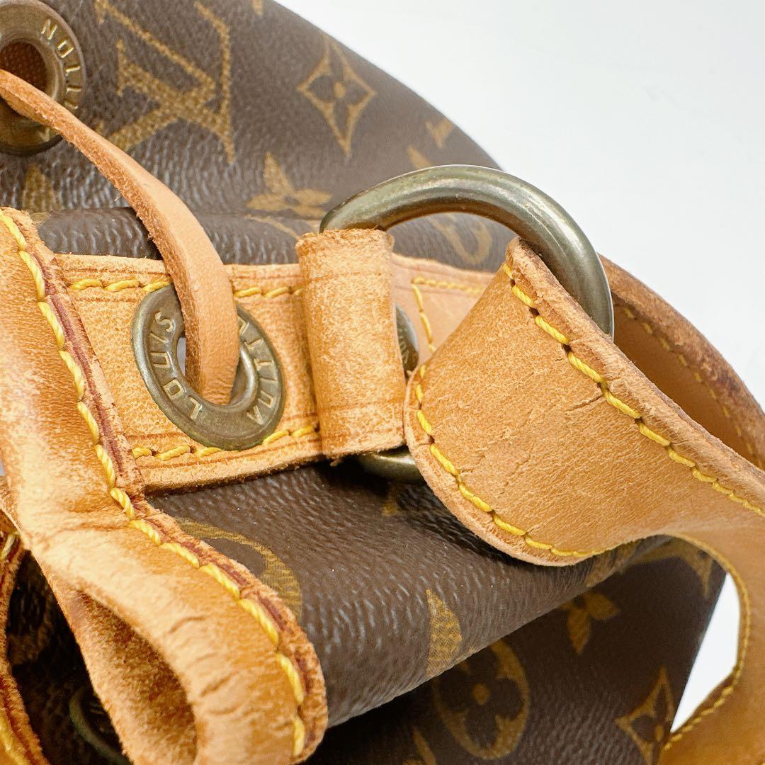 ルイヴィトン　モノグラム　プチノエ　巾着　ショルダーバッグ