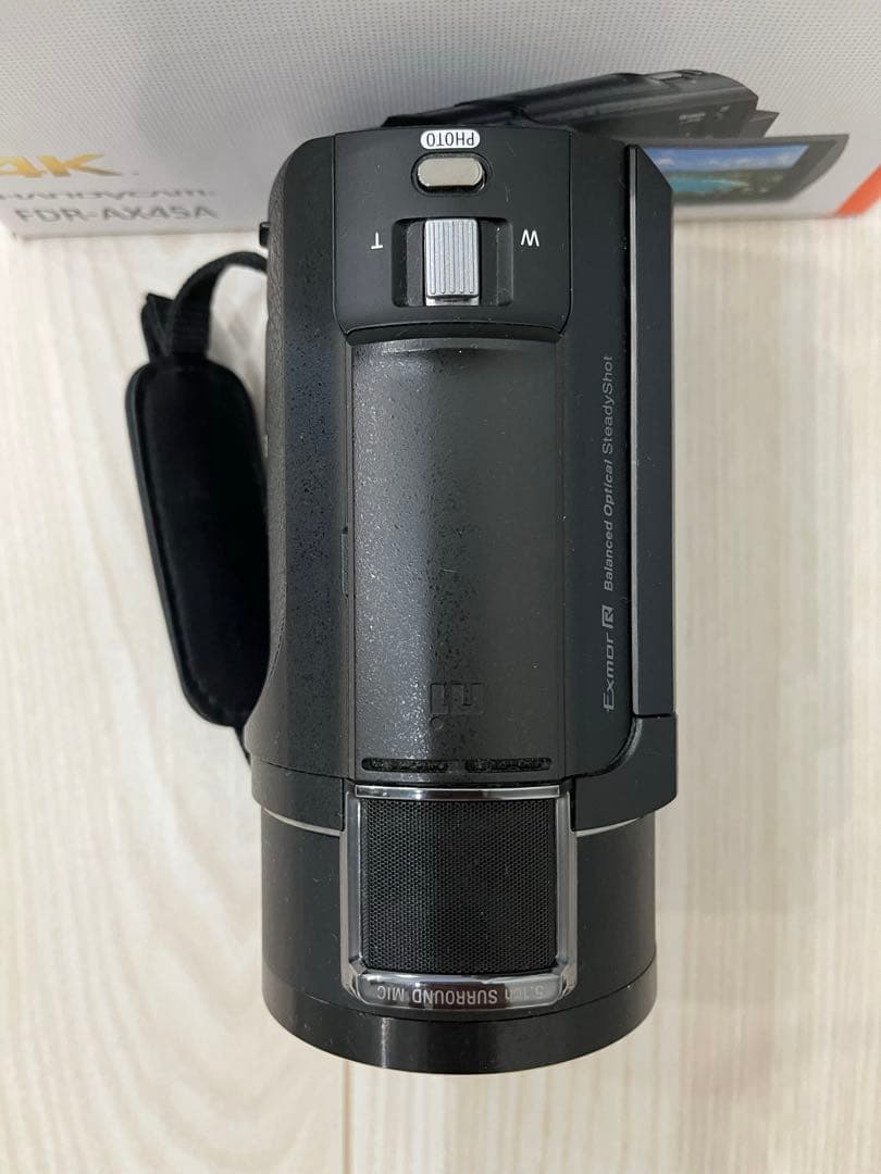 【美品】SONY ハンディカム FDR-AX45A 4K(ブラック)