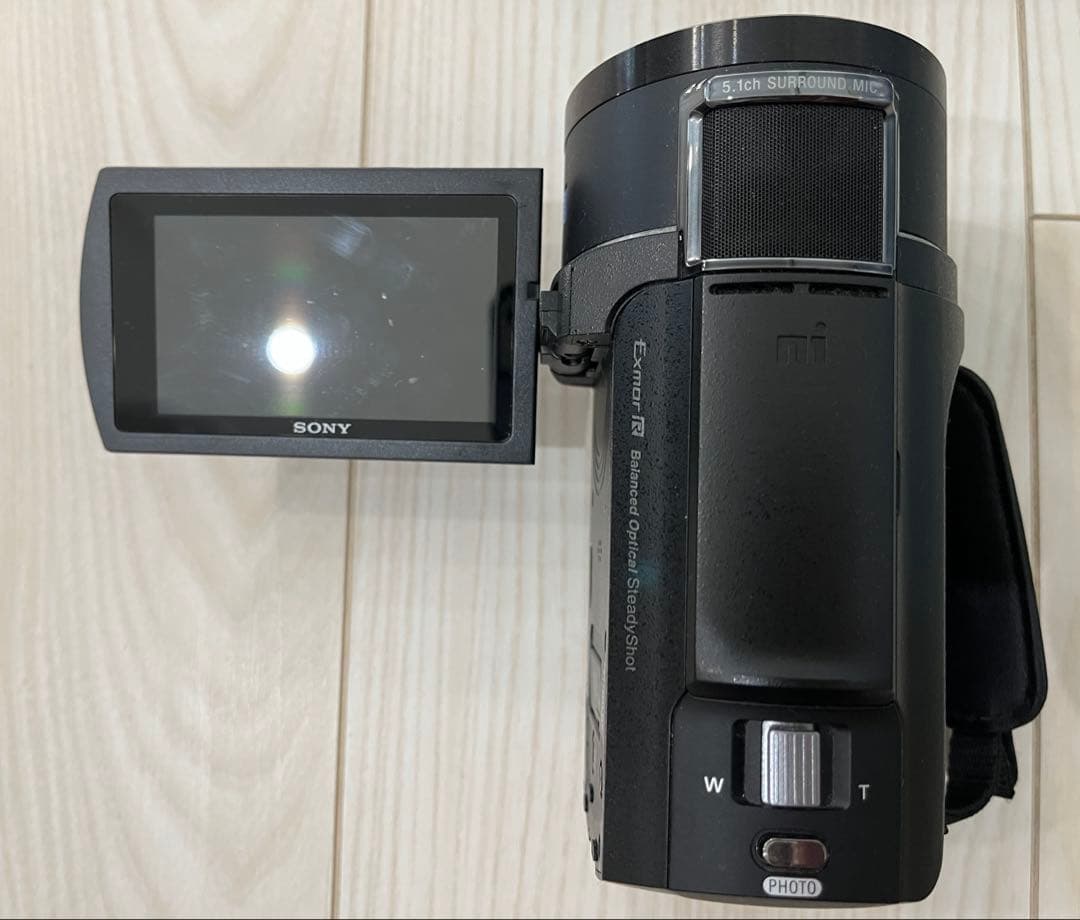 【美品】SONY ハンディカム FDR-AX45A 4K(ブラック)
