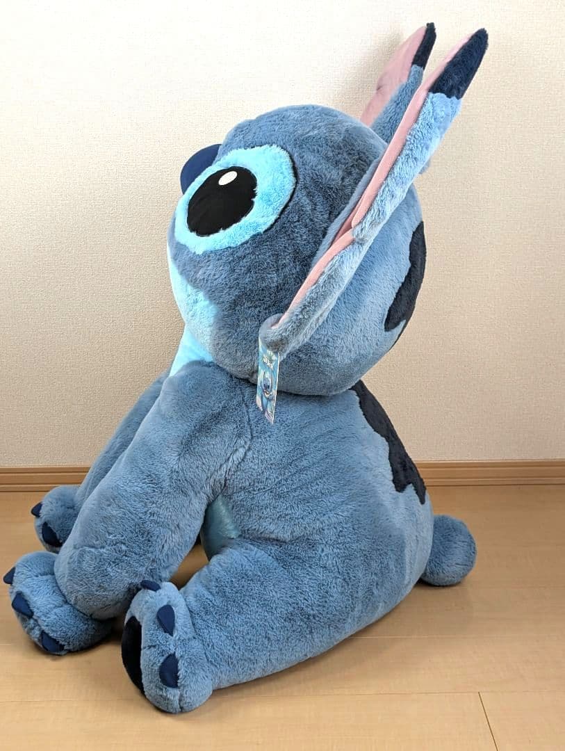 【極美品】スティッチ BIGサイズ ぬいぐるみ コストコ Costco タグ付