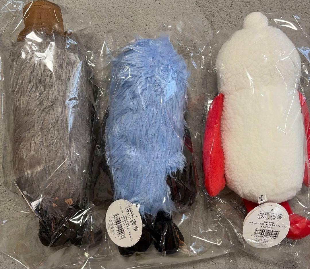 スンスン ノンノン ゾンゾン ぬいぐるみ Candy Store 新品未開封