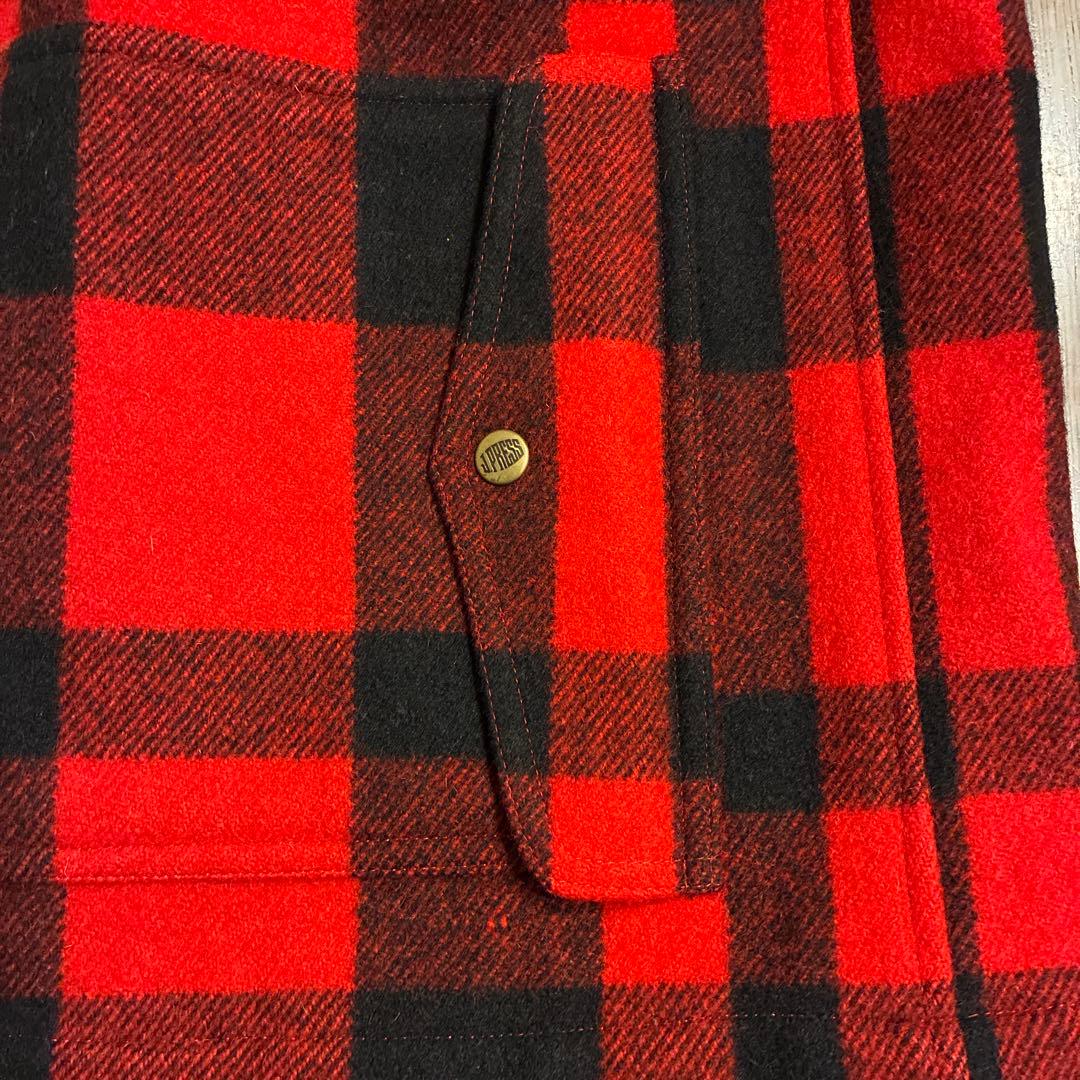 J.PRESS 赤・黒チェックジャケット L