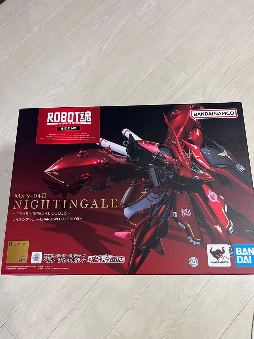 ロボット魂ナイチンゲール　CHAR's Special color ROBOT魂 ＜SIDE MS＞ ナイチンゲール ～CHAR's SPECIAL COLOR～ | 機動