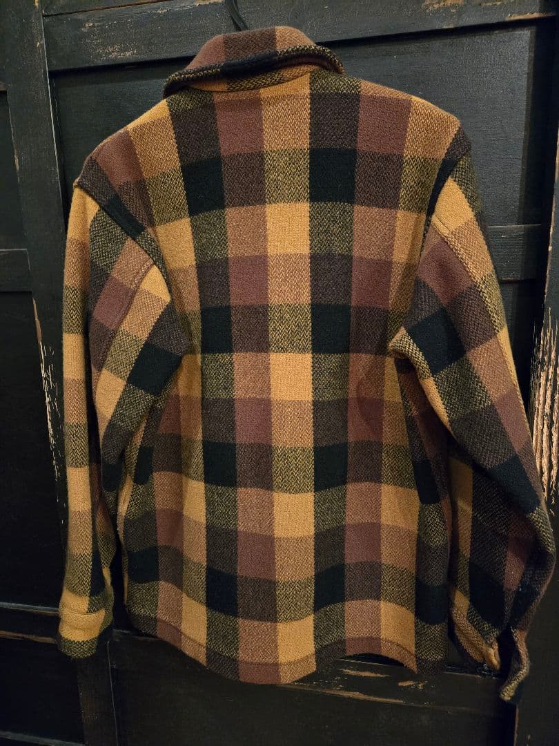希少テンダーロインtenderloinバッファローチェックジャケットSサイズ西浦