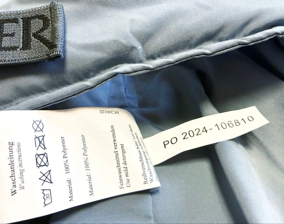 《 美品 》HUNTER 犬 コート パクソン 着丈35 powder blue