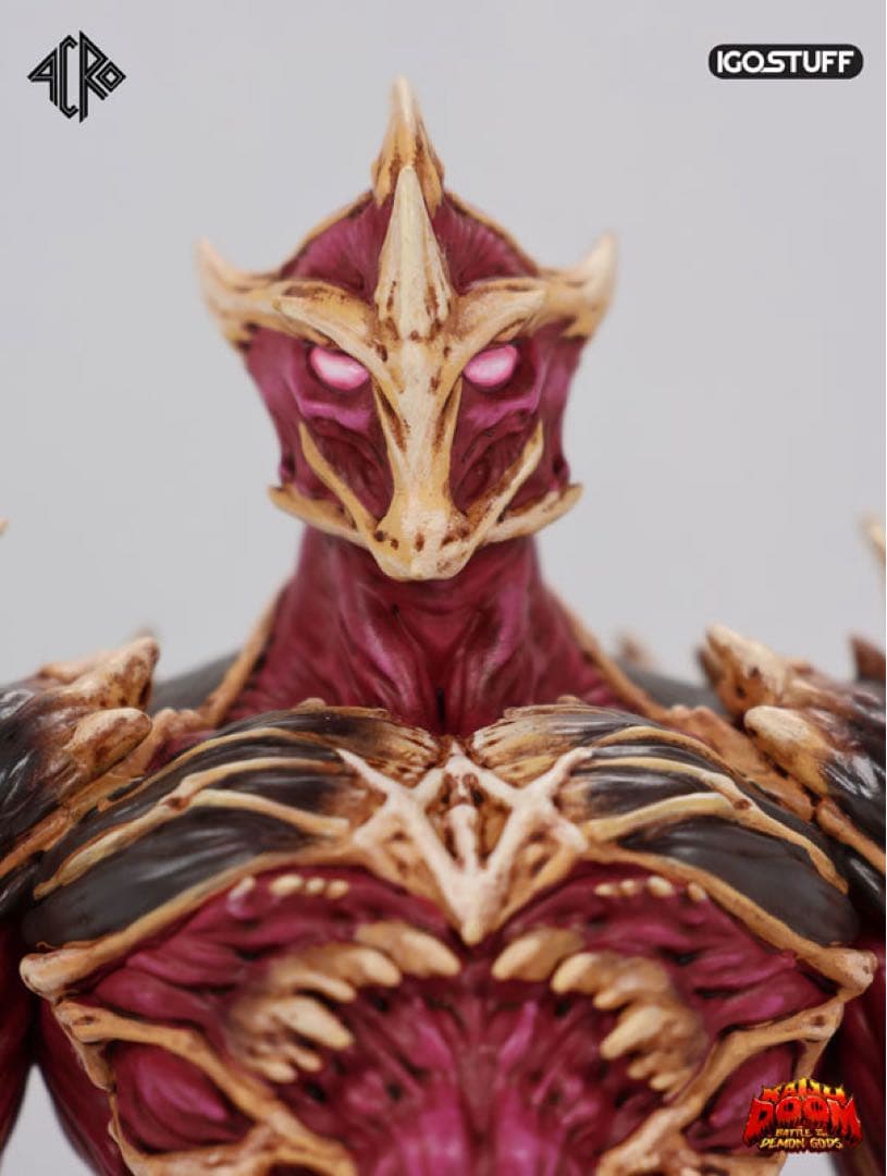 新品未開封 ACRO KAIJU DOOM ヒーローデーモン ソフビ塗装済完成品