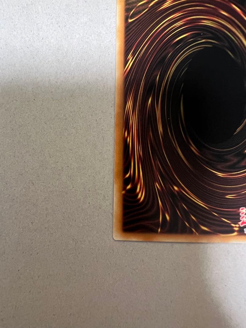 【印刷エラーカード】遊戯王　サンダーボルト　英語版　シークレット