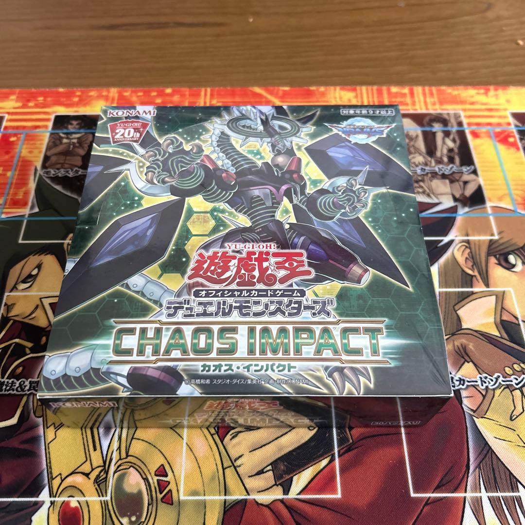 絶版BOX】遊戯王 カオスインパクト CHAOS IMPACT シュリンク付き