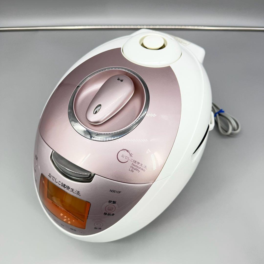 なでしこ健康生活 超高圧発芽玄米 炊飯器N0610F 6合炊き 酵素玄米