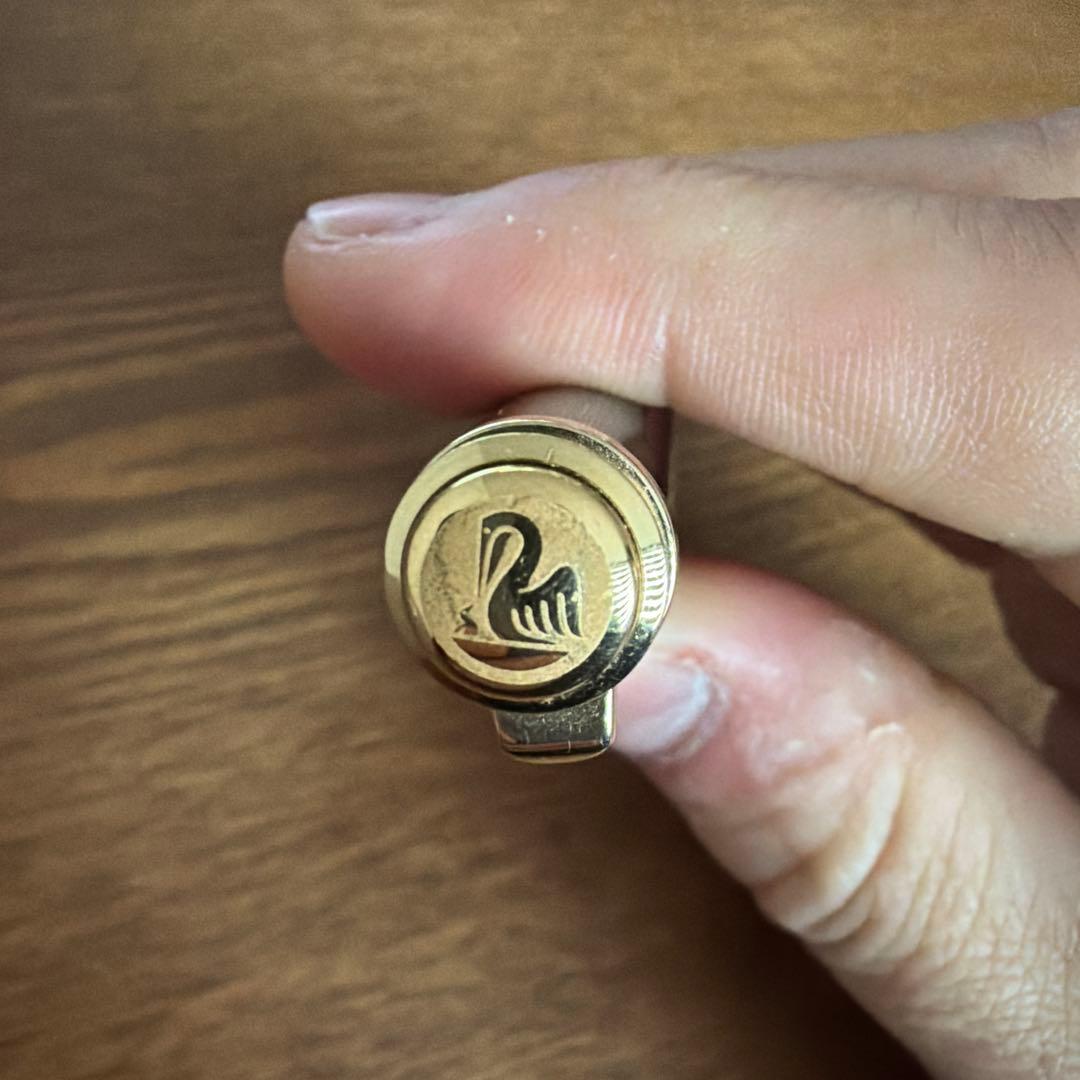 ペリカン　ボールペン　ボルドーカラー