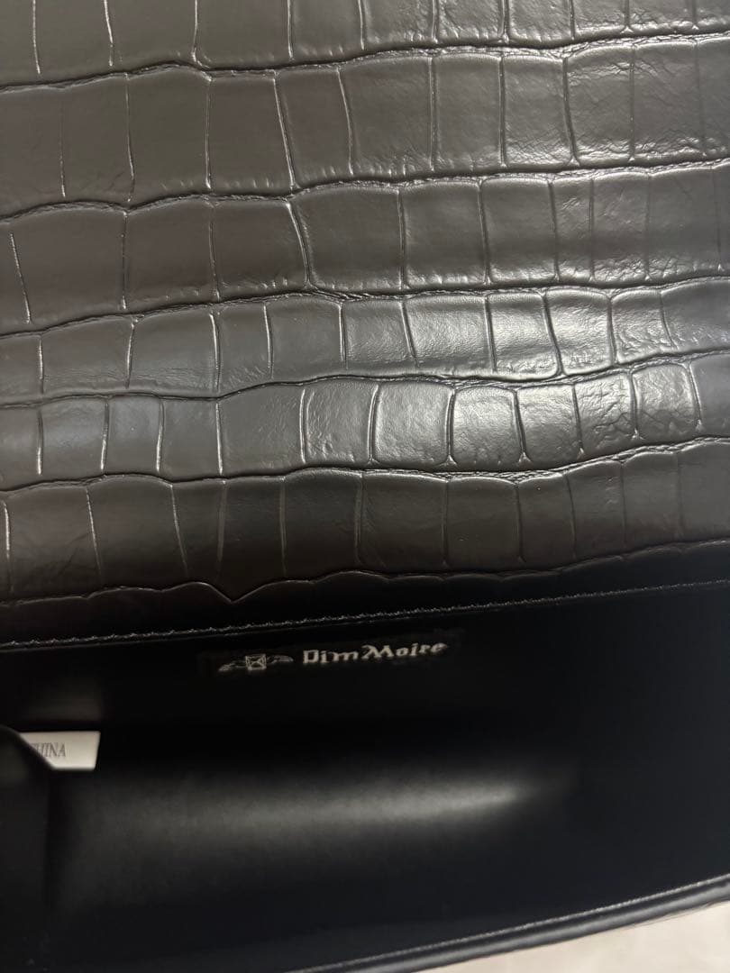 DimMoire クロコダイル風ショルダーバッグ