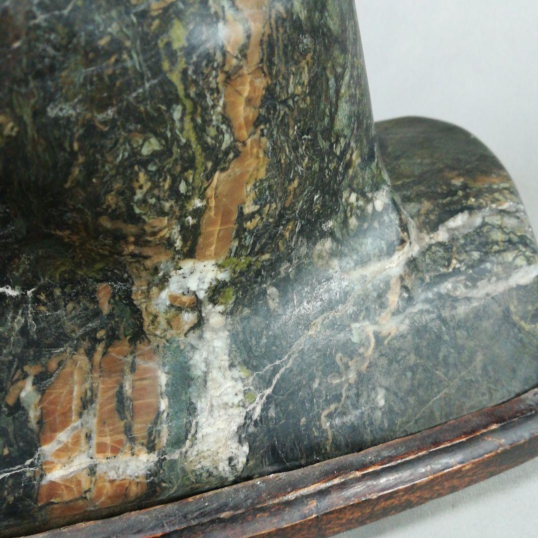 天然石 桜花石 鑑賞石 水石 置物 木製台座