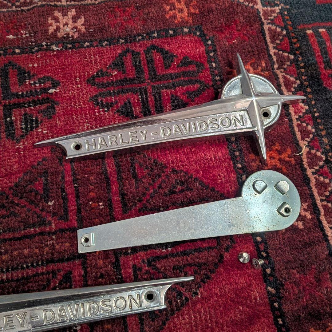 61-62 パンヘッド ハーレー タンクエンブレム 台座 ナックル ショベル