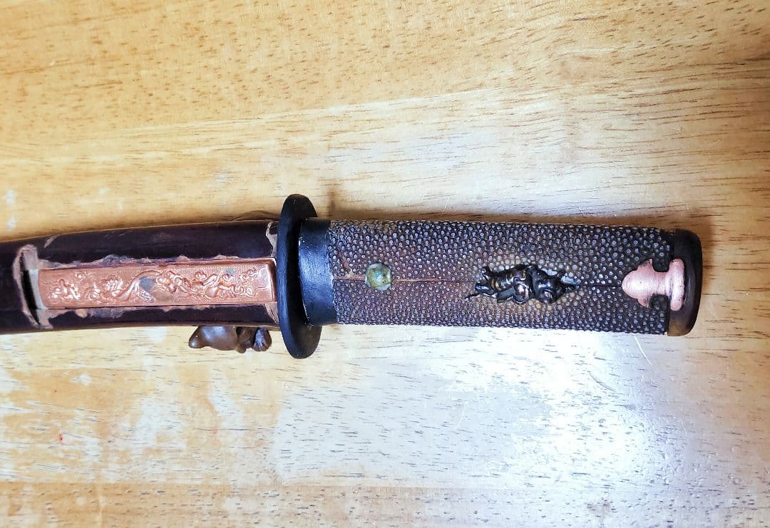 日本刀 脇差 江戸時代 「拵」（鍔・つなぎのオマケ付）