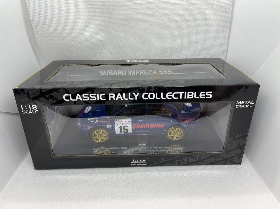 205-106 サンスター 1/18 スバル インプレッサ 555 #15