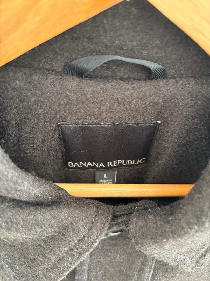 【BANANA REPUBLIC】ダークブラウン ジャケット Lサイズ