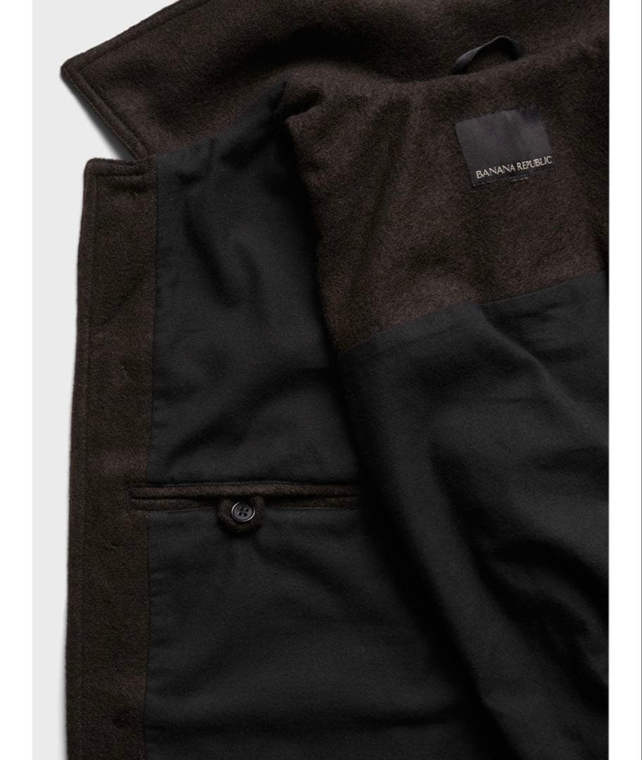 【BANANA REPUBLIC】ダークブラウン ジャケット Lサイズ