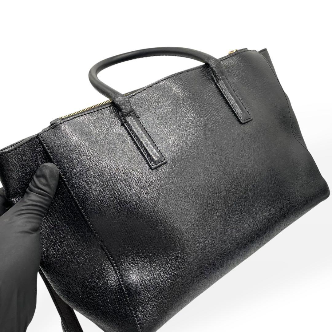 極美品　ANYA HINDMARCH　2way ハンドバッグ　ショルダーバッグ