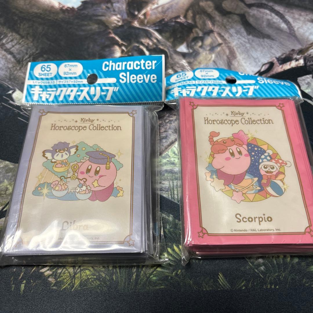 星のカービィ　ホロスコープ　スリーブ　全種類セット　新品　未開封