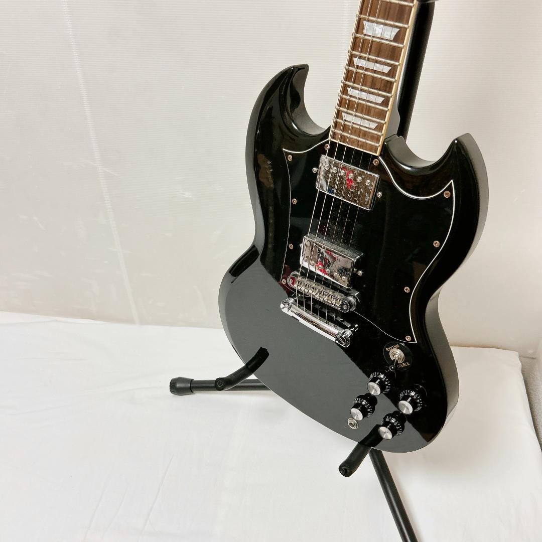 美品 Blitz by Aria ブリッツ SG エスジー ブラック 黒