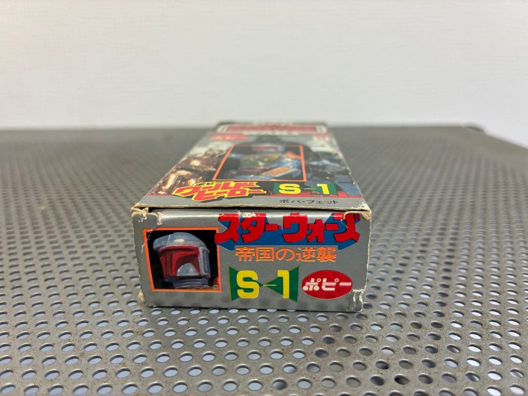 ポピー ワールドヒーロー S-1 ボバ・フェット 内袋 箱あり　オールドケナー