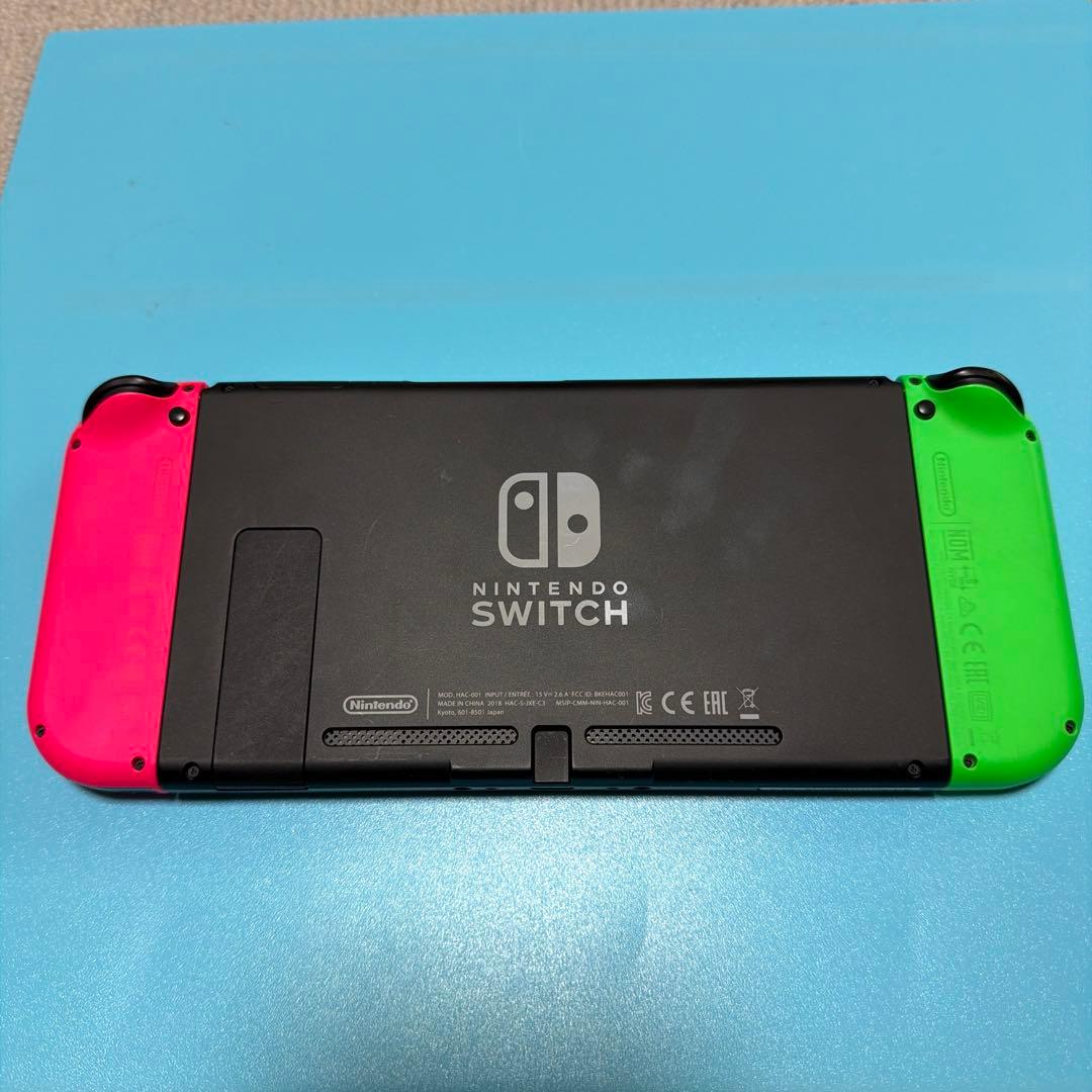 野*久様 Nintendo Switch 赤/緑 本体 ドック、充電器、ケース付