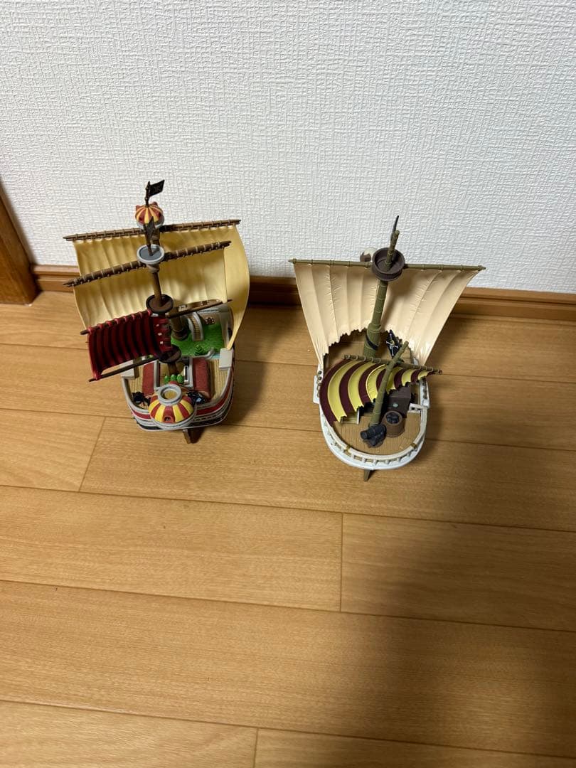 ワンピース サウザンド・サニー号とメリー号 フィギュアセット