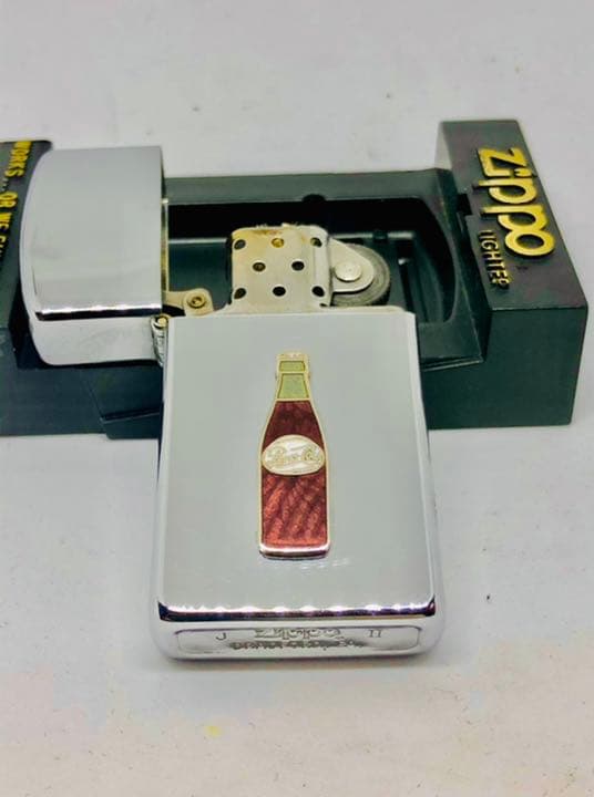 ☆ペプシコーラ☆ビンテージ1986年製造☆貴重なボトルエナメル七宝