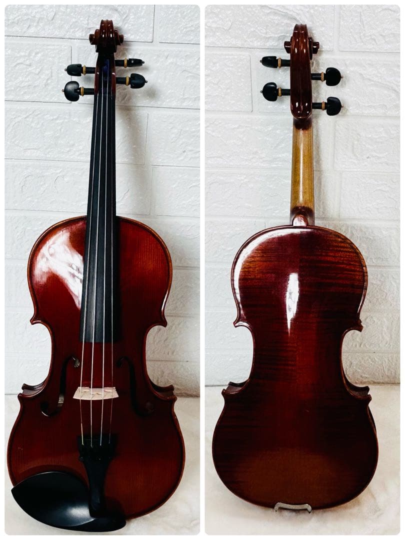 Bella Armonia　バイオリン　OVN02-148　4/4　虎杢目　良品