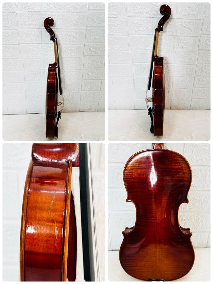 Bella Armonia　バイオリン　OVN02-148　4/4　虎杢目　良品