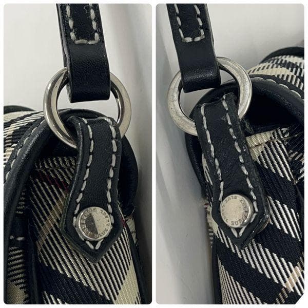 【人気】バーバリーブルーレーベル ノバチェック柄 ショルダーバッグ バック