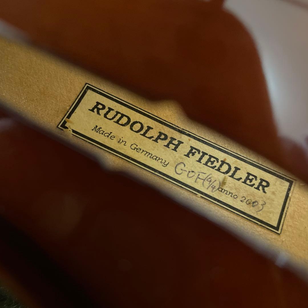 ルドルフフィドラー GOF 4／4 2003年ドイツ製 - メルカリ