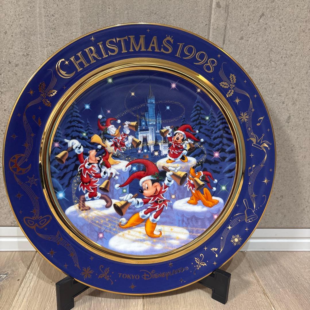 東京ディズニーランド クリスマスプレート 1998年 - メルカリ