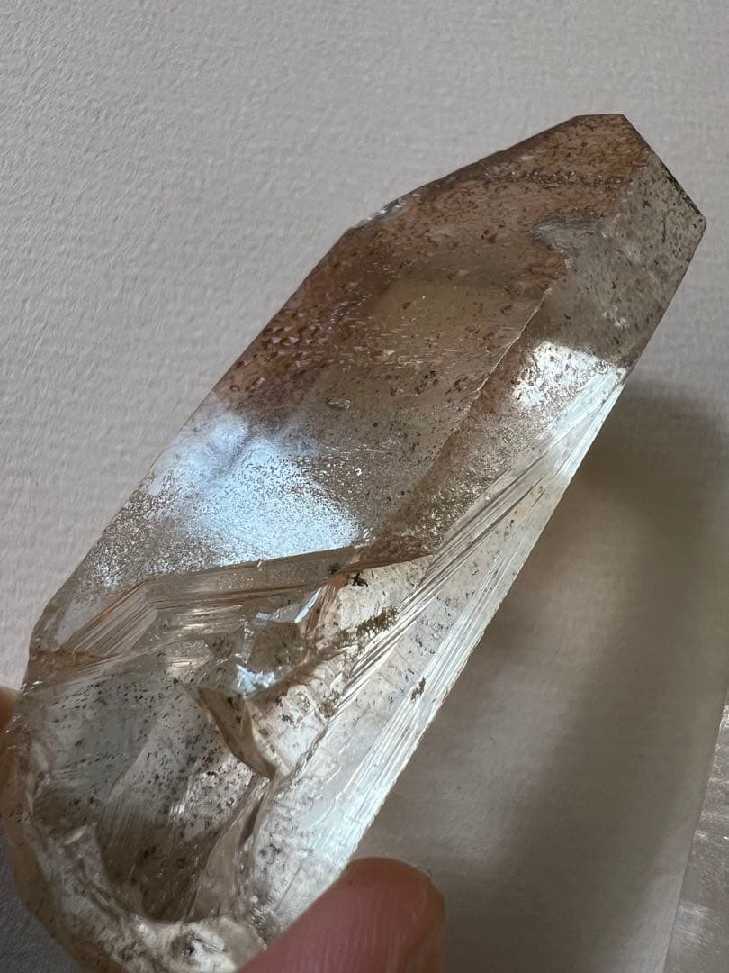 レムリアンシード(セーラデカブラル産)タンジェリンポイント+クリア