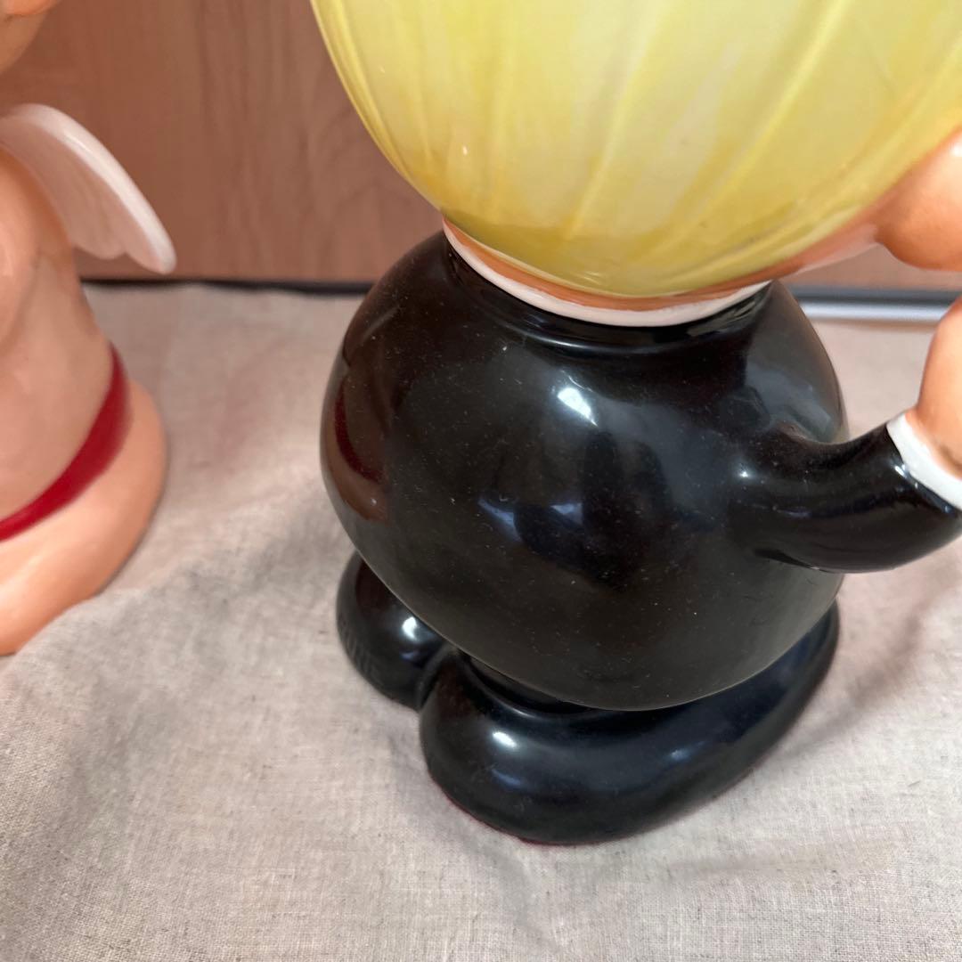 天使の赤ちゃんとパリの警官 希少 内藤モネ作品