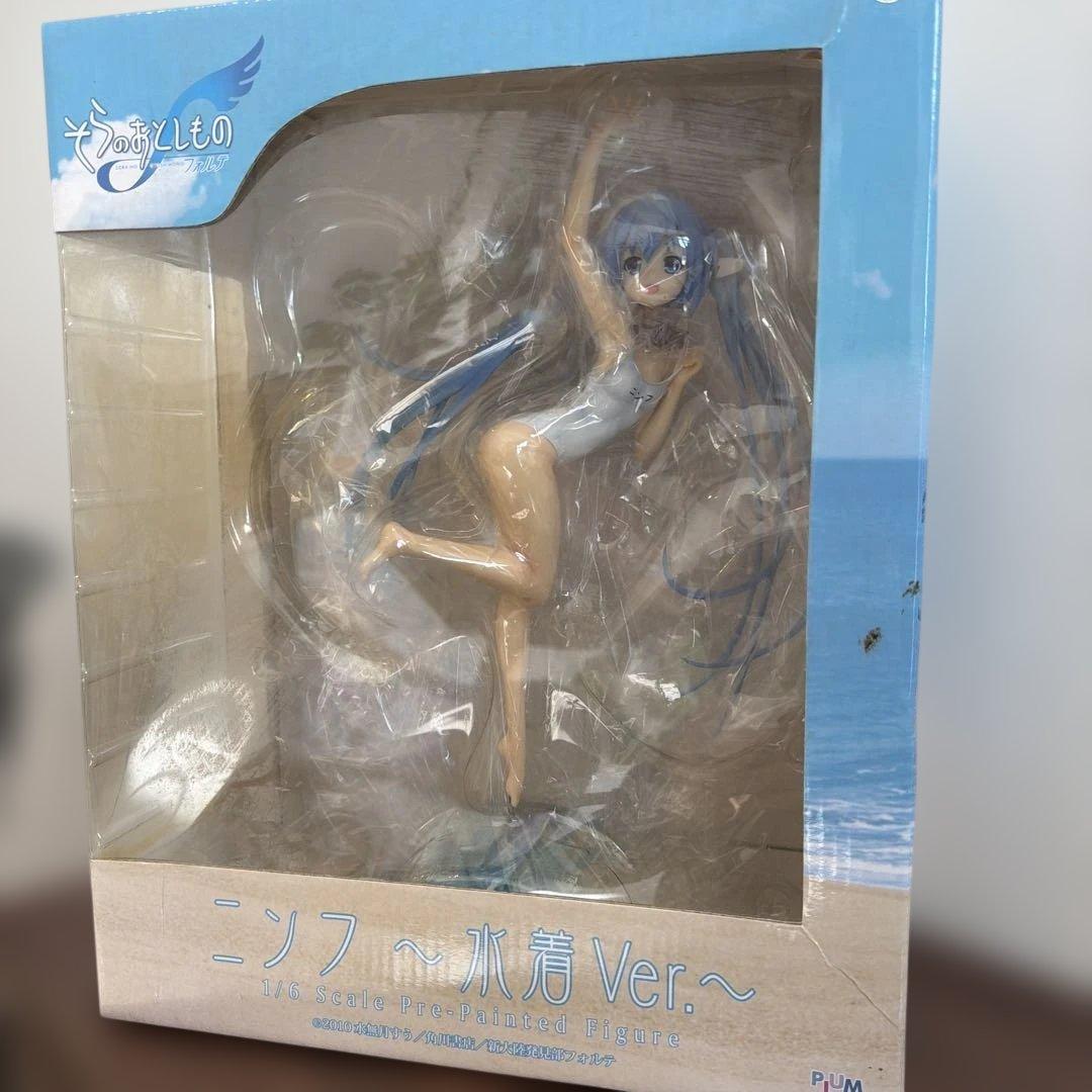 ニンフ～水着Ver.～ 「そらのおとしものf」 1/6 塗装済み完成品 そらのおとしものf(フォルテ) ニンフ -水着Ver.- 1/6 完成品フィギ…