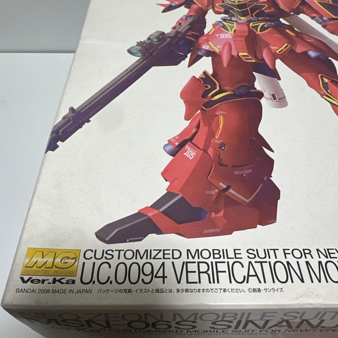 MG 1/100 MSN-06S シナンジュVer.Ka 未組み立て品 MG 1/100 シナンジュ
